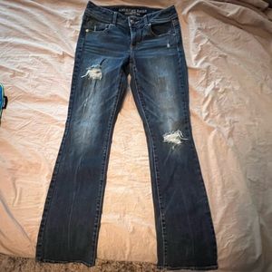 American Eagle Dark Bootcut Jeans